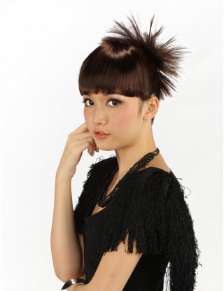 Wigs2you 接髪片 日本正品 中長 非主流日韓系百變髪繩 時尚 甜美可愛型WS-5020-CB